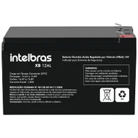 Bateria Intelbras Selada De Chumbo Ácido Para Alarme 12v 6ah Xb 12 Al