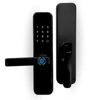 Fechadura Inteligente Impressão Digital Stand Alone Com Senha E Chave Mecânica