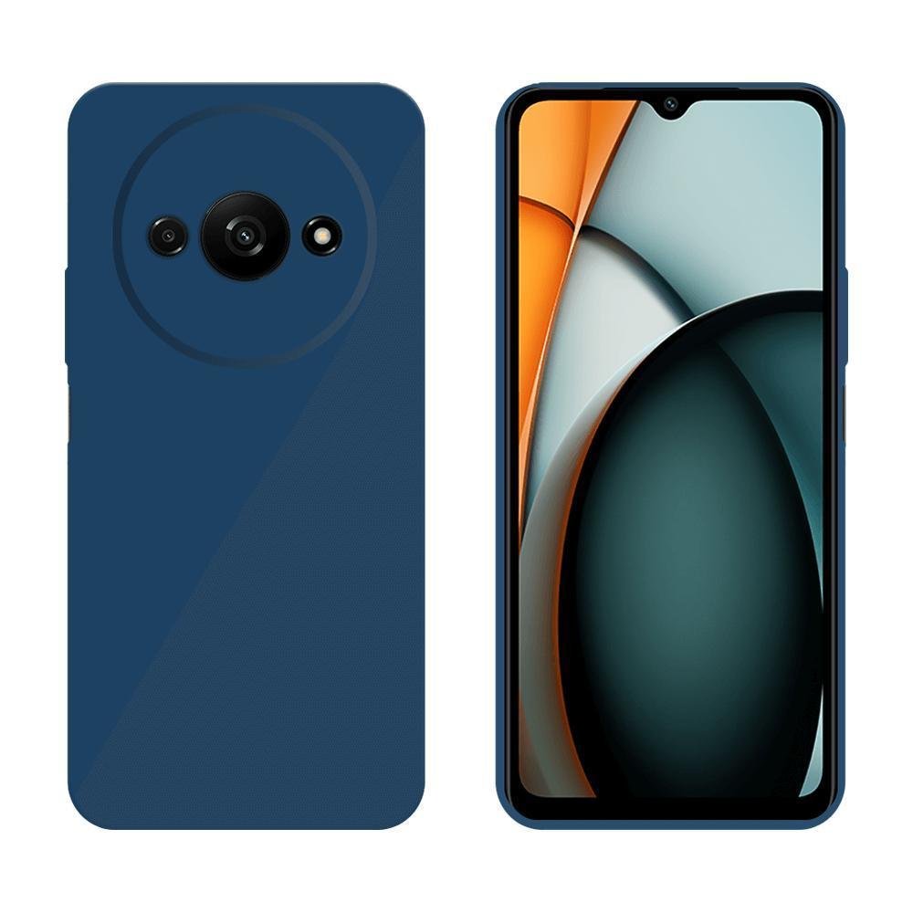 Capa Protetora Para Smartphone Redmi A3, Azul
