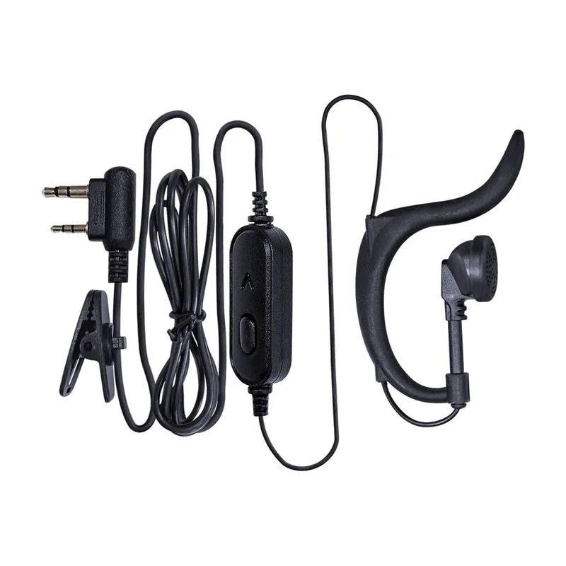 Fone Ptt Auricular Ht-50u Para Rádio Comunicador Baofeng