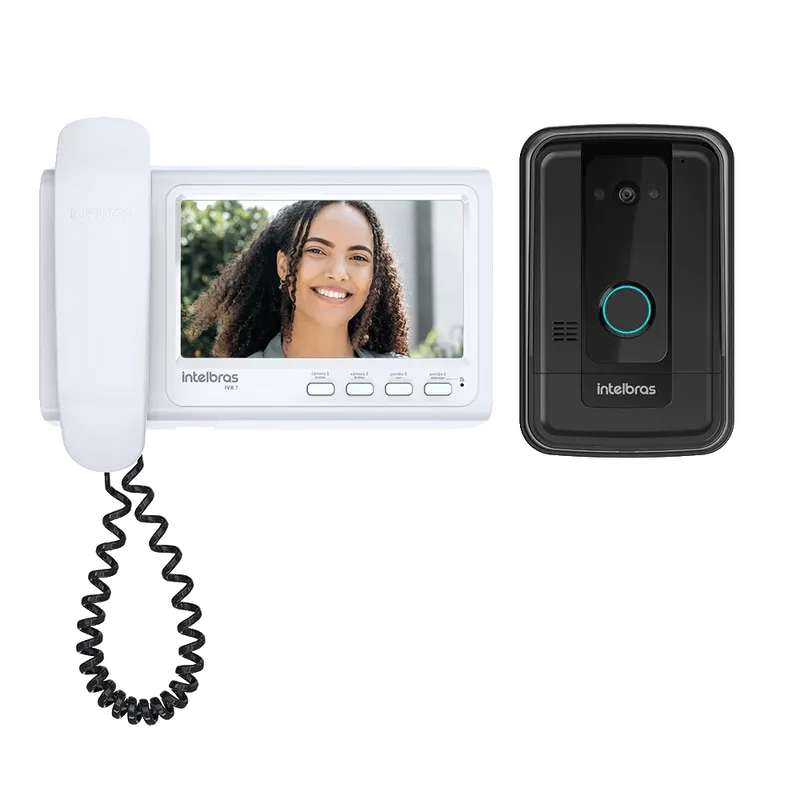 Kit Videoporteiro Intelbras Ivr 4 | Interfone Com Câmera