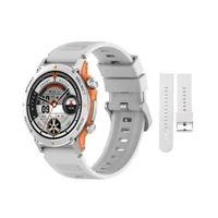 Smartwatch Peje Zw13 A Prova D´água AmoLED Pulseira Extra - Prata
