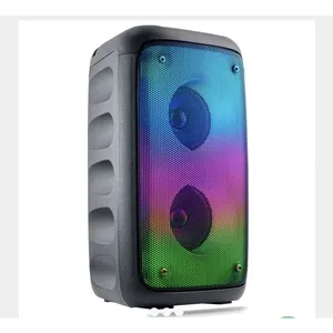 Caixa De Som Bluetooth, Amplificada 20w Led, Portátil Fm Usb