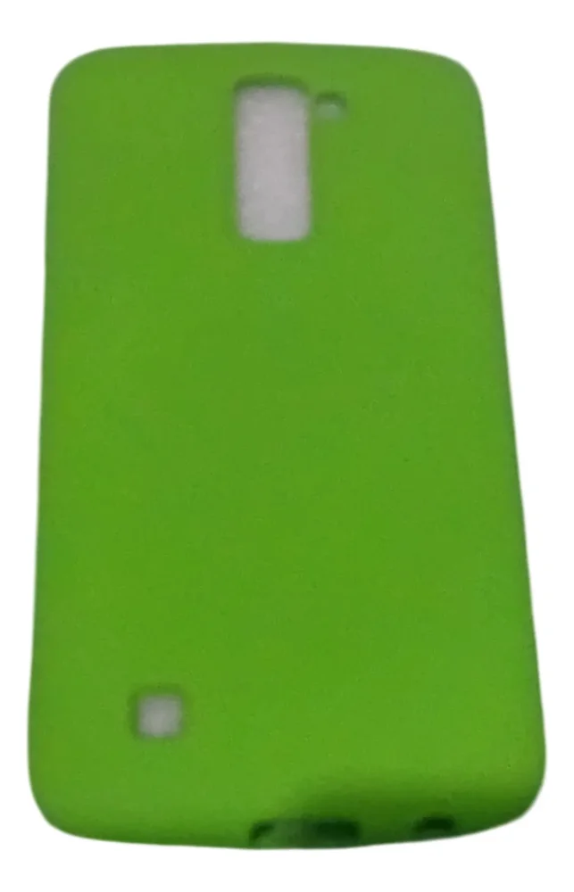 Capa Lg K10 2017 Silicone Aveludada Colorida Capinha Anti Impacto Lg K10 2017:verde Escuro