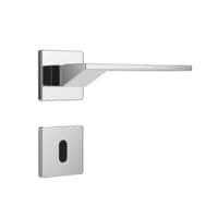 Fechadura Interna 4400 R264 Mz630 40mm Squadreto Roseta Cromado Papaiz
