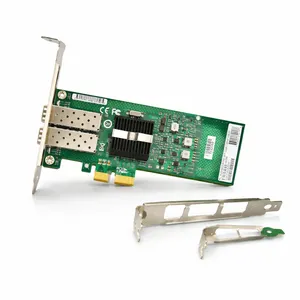 Placa De Rede PCi Express 2 Portas Sfp 1gb Intel 82576eb Servidor