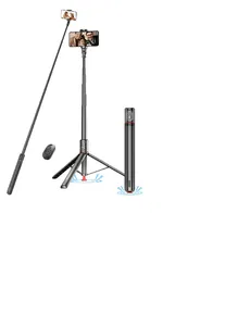 Bastao Tripe Selfie Com Controle E Abertura Automática 177cm