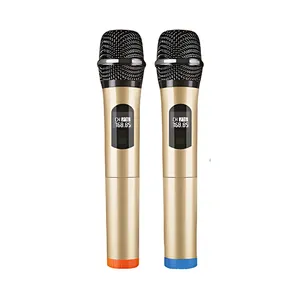 Kit 2 Microfones Profissionais Sem Fio Preto - Xc-mic-w-19