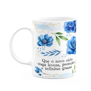 Caneca Motivação - Novo Ciclo, Infinitas Graças