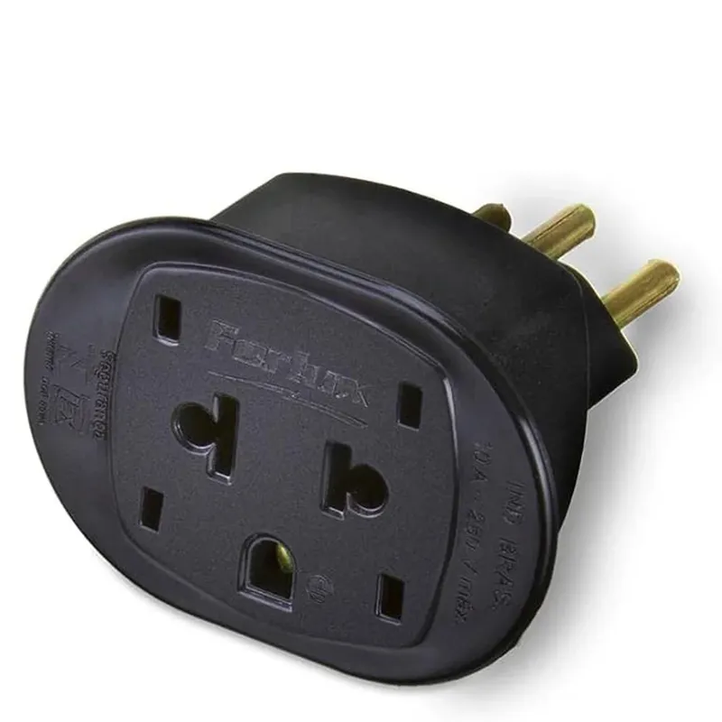 Adaptador Tomada MD9 2P+T, Padrão NBR14136, Daneva - Preto