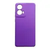 Capinha Capa Compatível Com Motorola Moto G85 Case Aveludada Interior Lilas