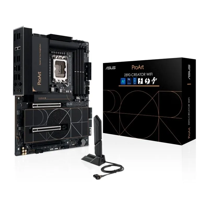 Placa Mãe ASUS Proart Z890-CREATOR WIFI, Intel, ATX, Z890, DDR5 - 90MB1JD0-M0EAY0