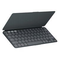 Teclado Sem Fio Logitech Keys-To-Go 2, Bluetooth, para Tablets, iPad, macOs, Windows, Capa Integrada, Grafite - 920-012867