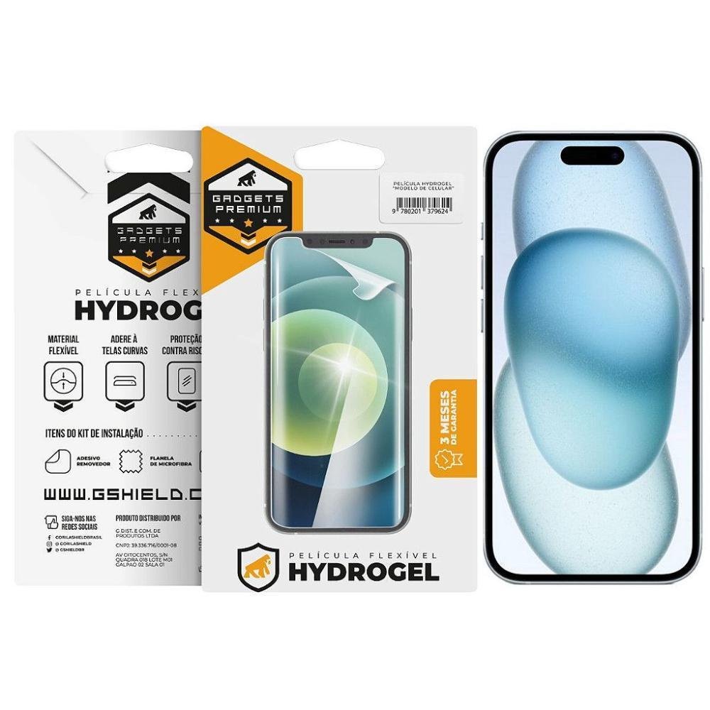 Película Para Iphone 15, Hydrogel Gamer Fosca - Gshield