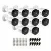 Kit 10 Câmeras Intelbras Vhd 3130 B G6 Hd 720p, Lente 3.6mm, Visão Noturna 30m, Ip67 + Conectores