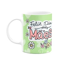 Caneca Mães - Feliz Dia Das Mães! Vc É A Melhor Mãe Do Mundo