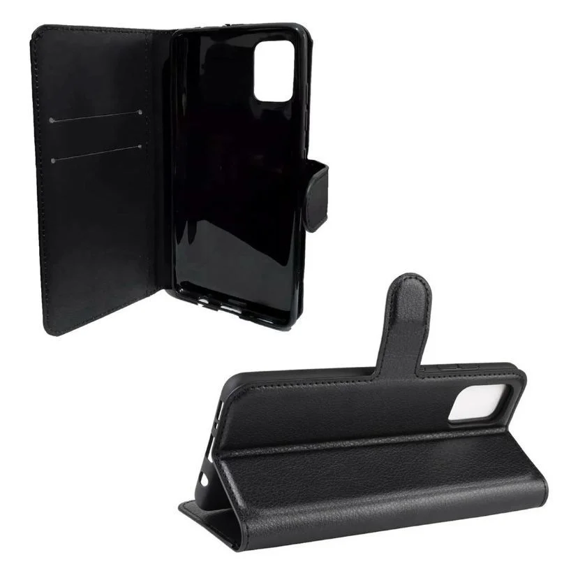 Capinha Capa Carteira Flip Preta Para Samsung Galaxy A51