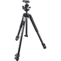 Tripé Manfrotto Mt190x3 Com Cabeça De Esfera 496rc2 (kit Mk190x3-bh)
