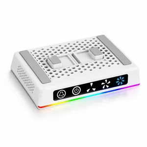 Base De Resfriamento Com 3 Velocidades Compativel Com Ps5/slim/pro Disco E Digital Suporte Vertical