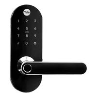 Fechadura Eletrônica Ymc 420w Com Ziggbe Integrado Cromada