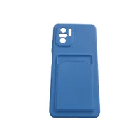 Capa Capinha Celular Xiaomi Note 10 4g Ante Impacto E Queda Cor:azul Porta Cartoes
