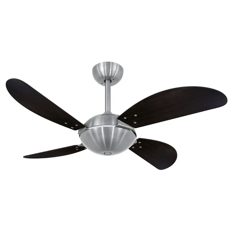 Ventilador De Teto Volare Escovado Fly Office Tabaco 127V