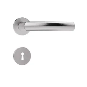Fechadura 813/ix40 Interna Roseta Redonda Escovada 40mm Stam