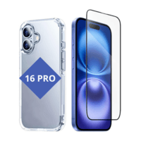 Kit Capa Para Iphone 16 Pro + Película Privacidade