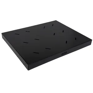 Bandeja Fixa Para Rack 19" Gforce, 19" X 400mm, 4 Pontos De Fixação, Preto - 668