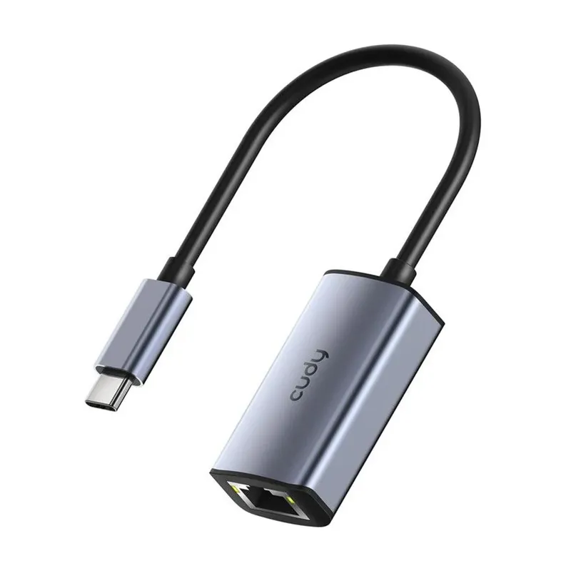 Cudy Adaptador Usb-c Para Rj45 Gigabit Ethernet 1000mbps