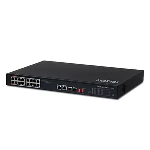 Switch Intelbras Sf 1822, 16 Portas, Hi-poe