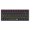 Teclado Mecânico Gamer Redragon Phantom, Iluminação Rainbow, Switch Marrom, Cabo USB-C Removível, ABNT2, Preto - K629-KB (PT-BROWN)