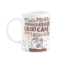 Caneca Flork Professora - Muita Prova Para Corrigir.