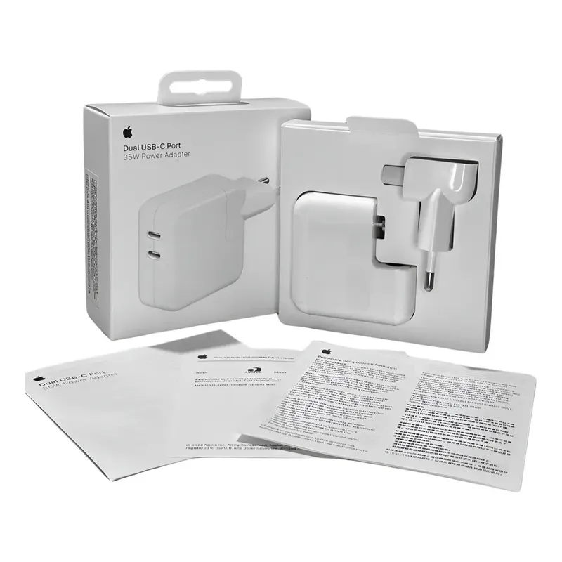 Carregador 35w 2 Portas Usb-c Mac