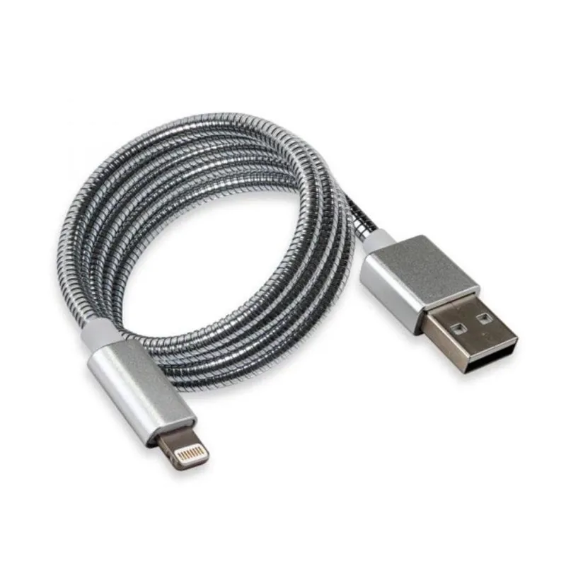 Cabo USB Lightning Kingo Metal Resistente Para Iphone 6 7 8 X Ipad