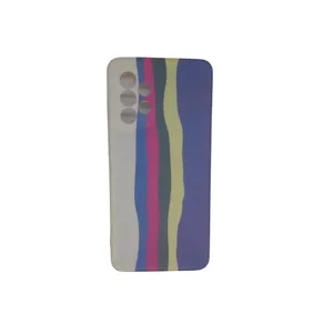 Capa Capinha Celular Samsung Galaxy A52 Ante Impacto Arco Irís Cor:branco