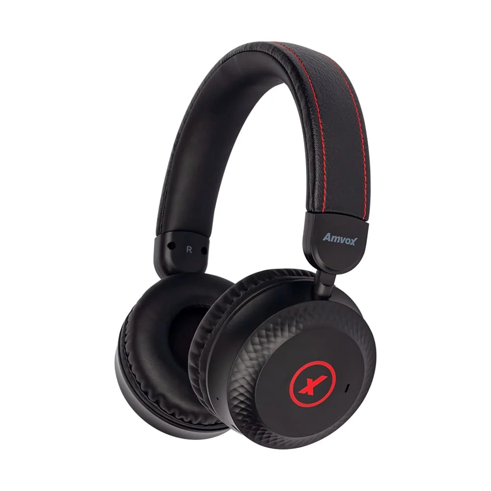 Headphone Amvox AHP 1209 Bluetooth 12h Preto