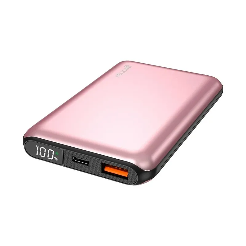 Carregador Usb Portatil 10000mah, Rosa Dourado, Pb10k20wrg