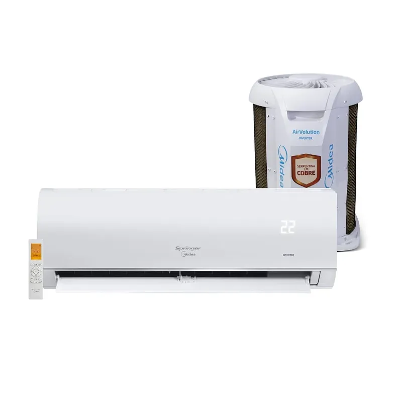 Ar Condicionado Split Hi Wall Inverter Springer Midea Airvolution Connect 22000 Btu/h Frio 42afvci22s5 - 220 Volts