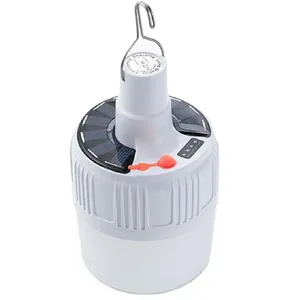 Lâmpada De Emergência Portátil, Solar, Com Bateria, 28w, Brilho Ajustável, Luz Branca