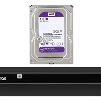 Gravador Ip Nvr 4 Canais Poe Nvd 1404 P + Hd 1 Tb Purple Intelbras