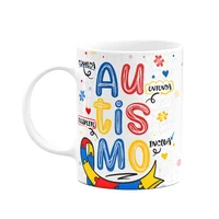Caneca - Autista - Conheça, Respeite, Entenda, Inclua