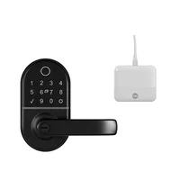 Fechadura Digital Compact Lingueta Biometria E Senha + Hub Yale