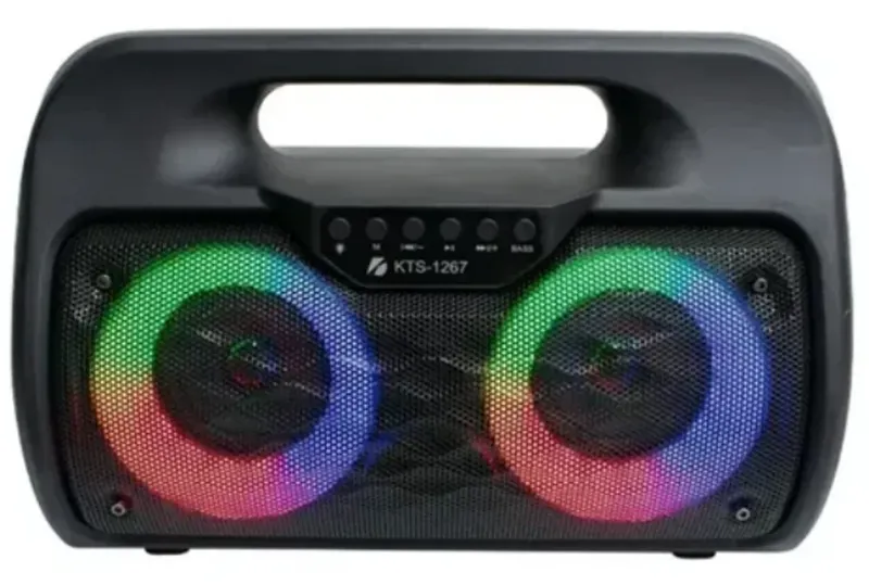 Caixa De Som Amplificada, Wireless, Speaker, Bluetooth, USB