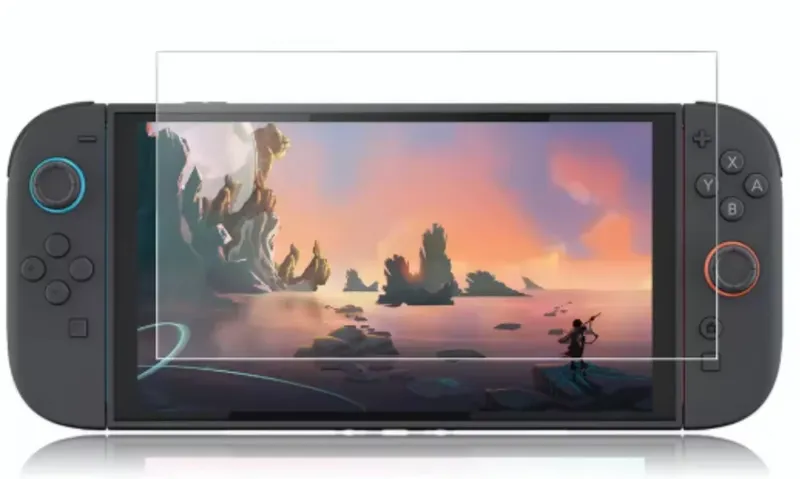 Película De Vidro Hd Anti Risco Compativel Nintendo Switch 2 Tela 7.9
