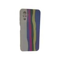 Capa Capinha Celular Xiaomi Note 10 4g Ante Impacto E Queda Cor:verde Arco Iris