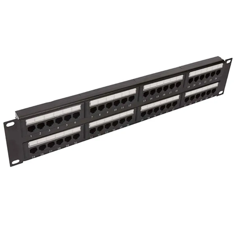 Patch Panel 48 Portas Cat 6e, Seclan - Wt-2178c-110-48p