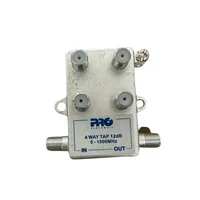 Tomada 1:4 Tap 5-1000mhz 12db Proeletronic Prott-4012