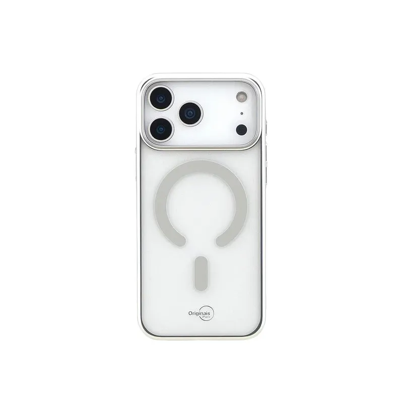 Capa Iphone 17 Pro Max Peel, Iplace, Cinza