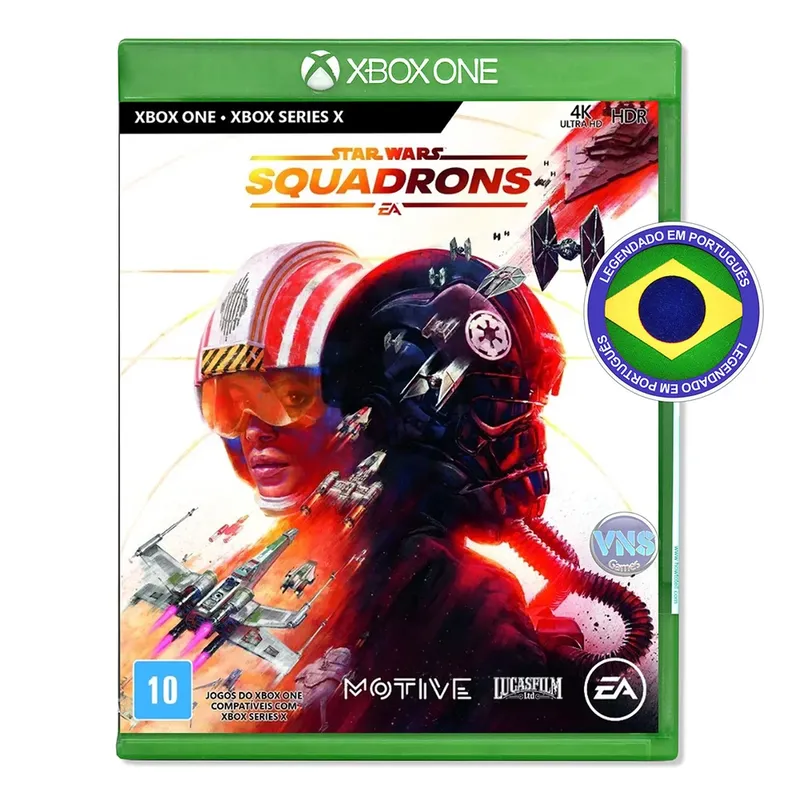 Jogo Star Wars Squadrons, Xbox One E Xbox Series X - Mídia Física